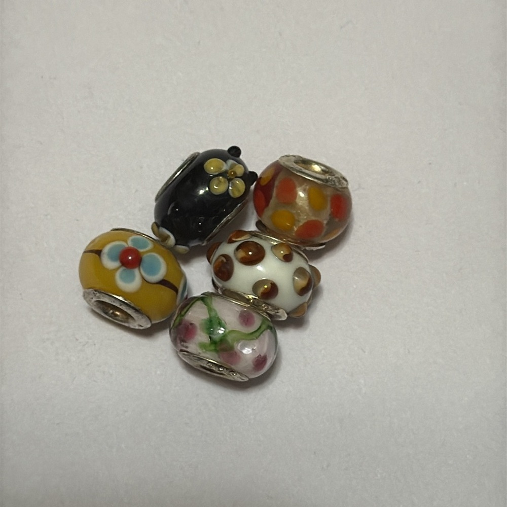 Sterling silver 925 beautiful Charm beads preowned Charms - Picture 10 of 13